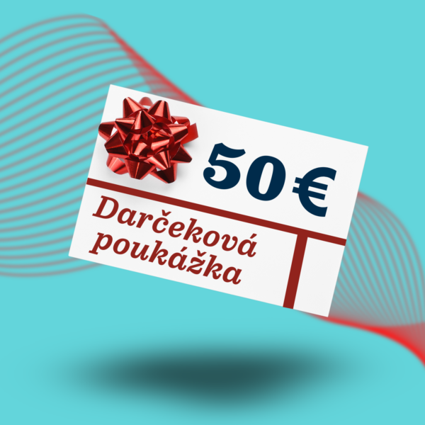 50 €  darčeková poukážka